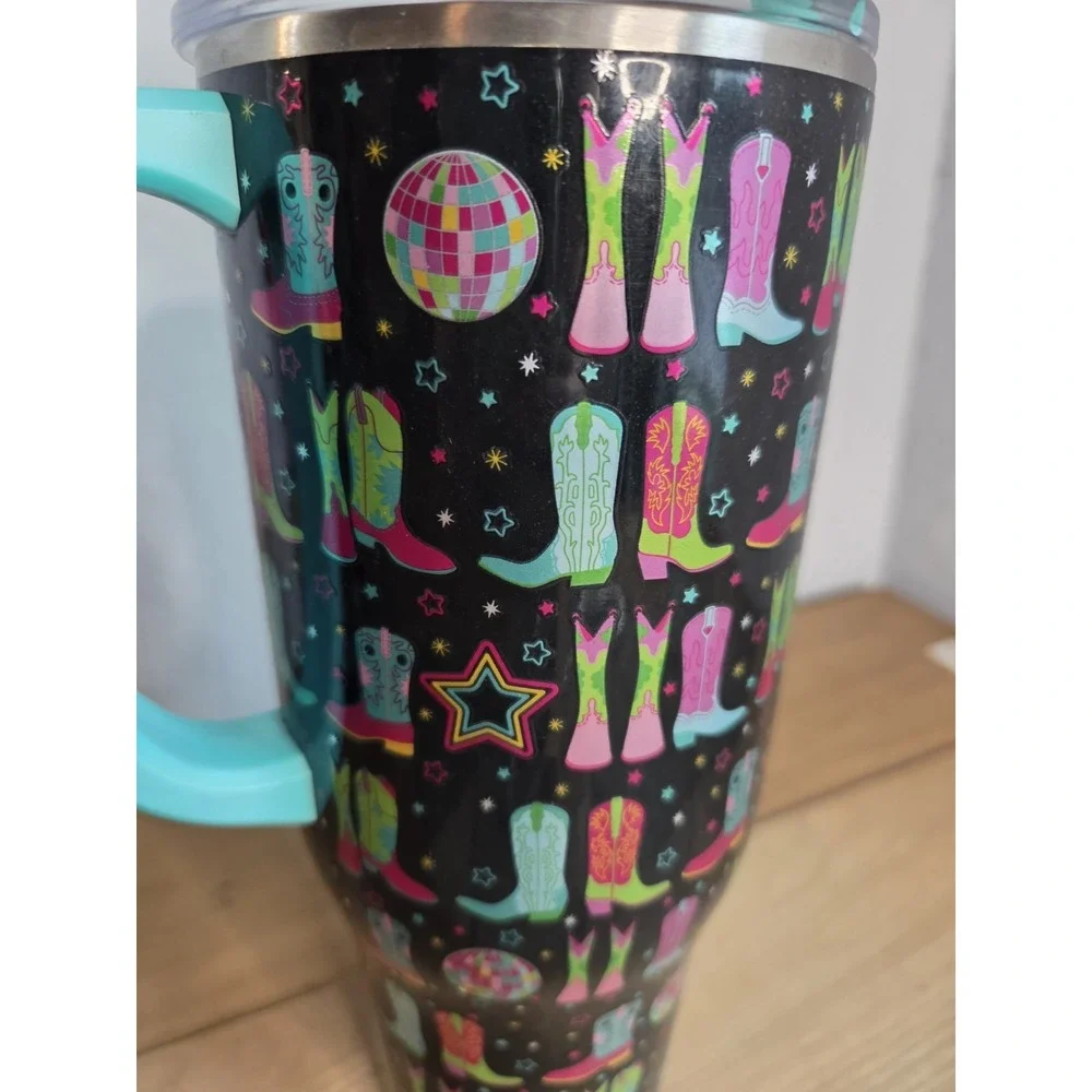 SWIG‎ LIFE: DISCO COWGIRL 40 OUNCE MEGA TUMBLER- FALL 2024 Boots Western